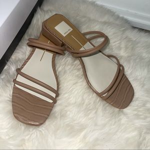 Dolce Vita Haize Sandals in Cafe Leather